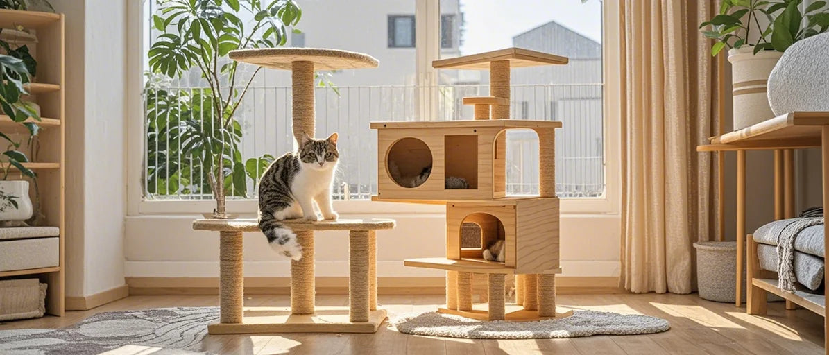 Cat Tree House