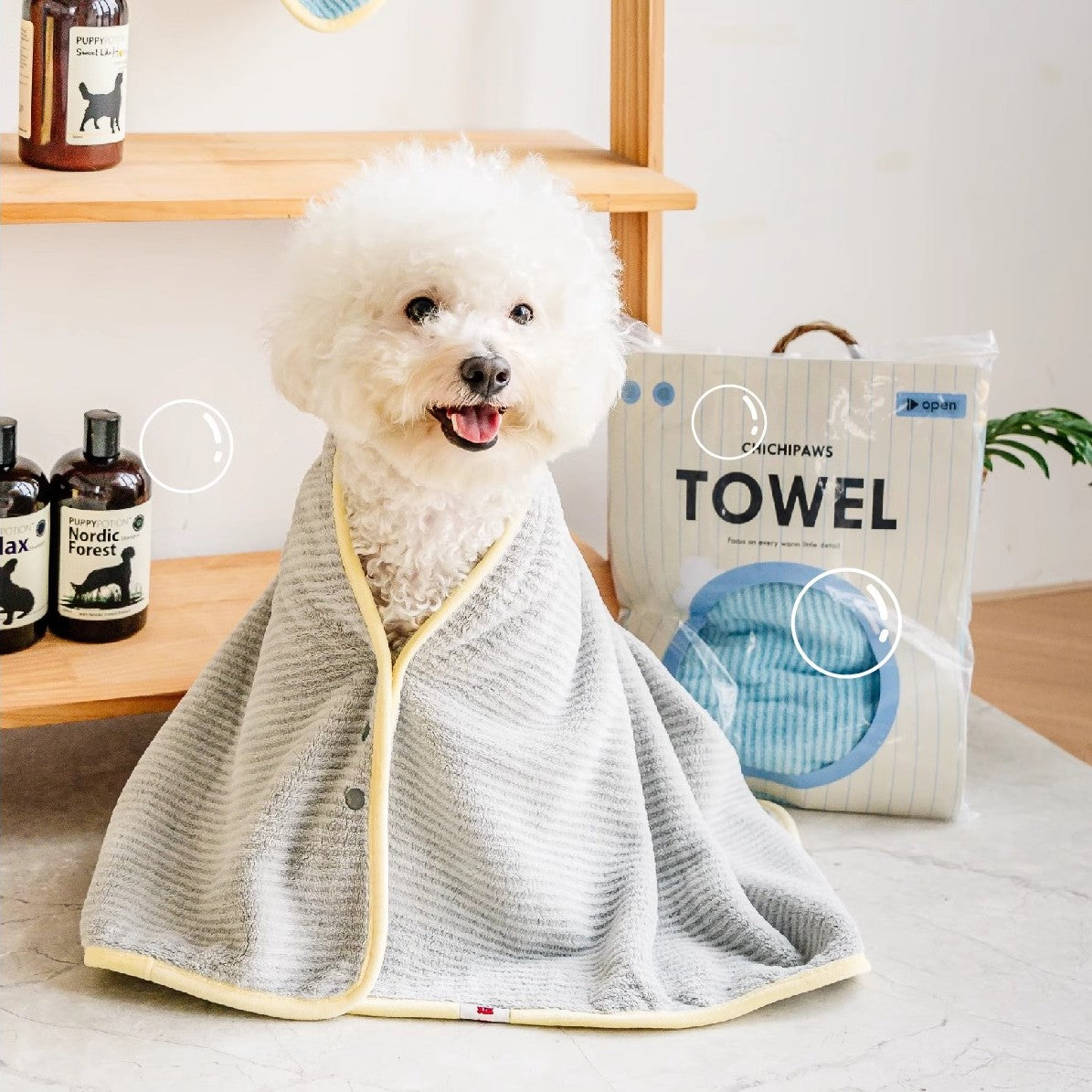 Omo Omo™ Dog Bath Towel