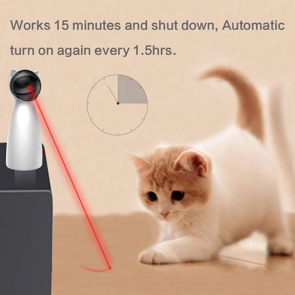 Omo Omo™ Interactive Cat Laser Toy Automatic for Indoor Cats