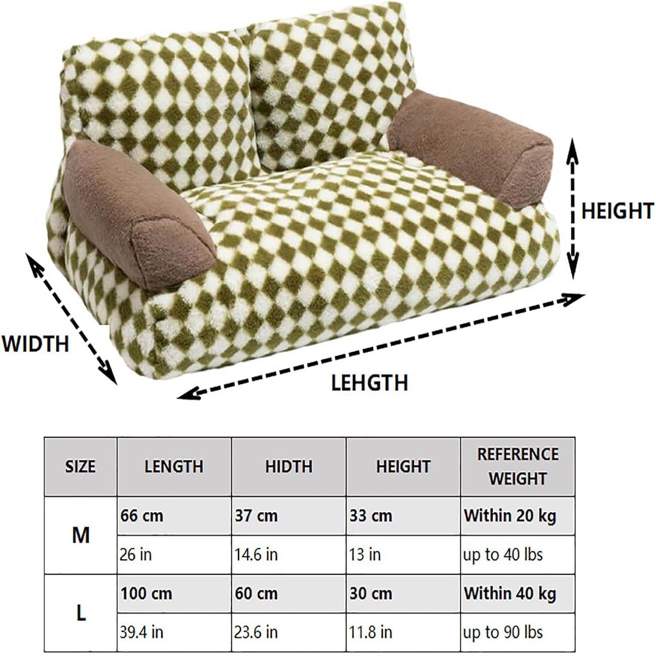 Omo Omo™ Pet Couch Sofa Bed