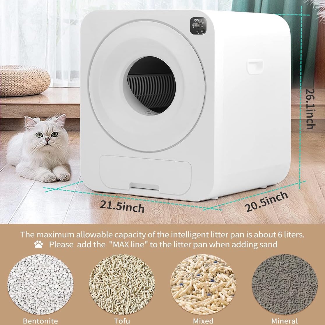 Omo Omo™ Self-Cleaning Cat Litter Box