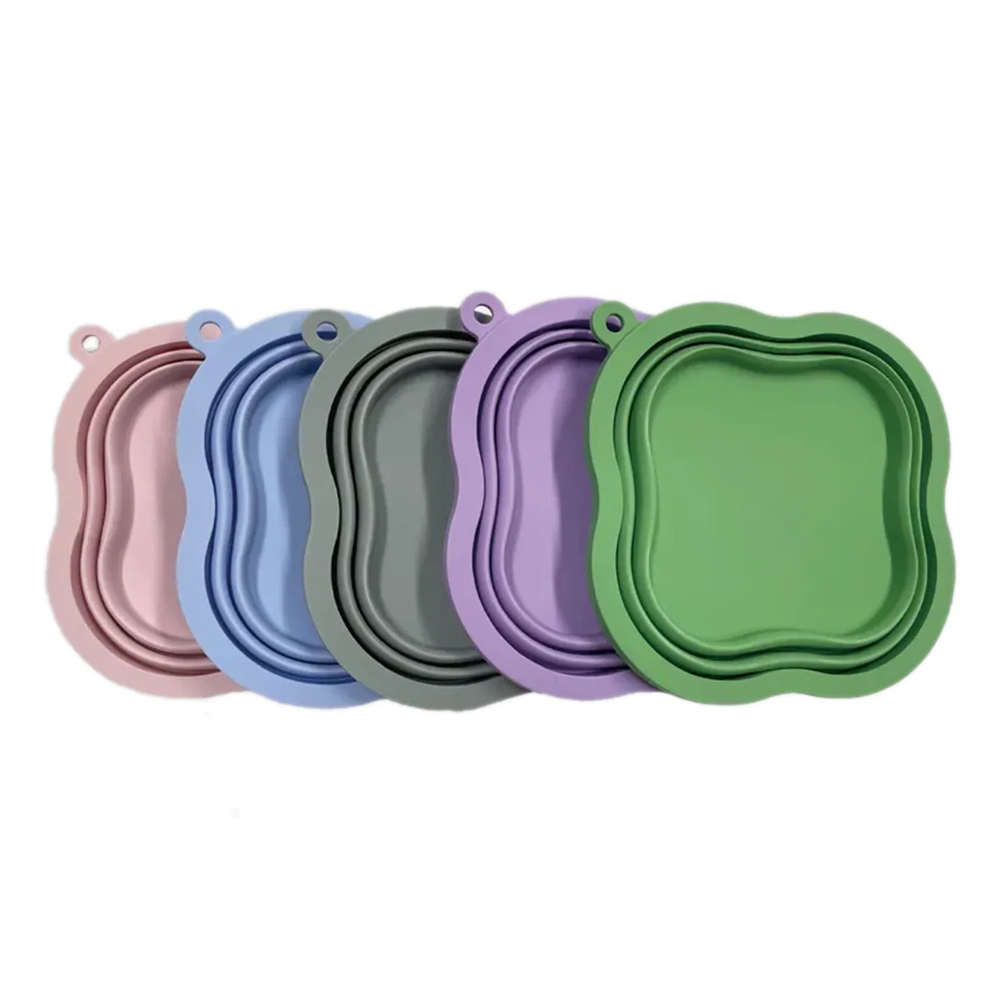 Omo Omo™ 2pcs Collapsible Silicone Dog Bowl