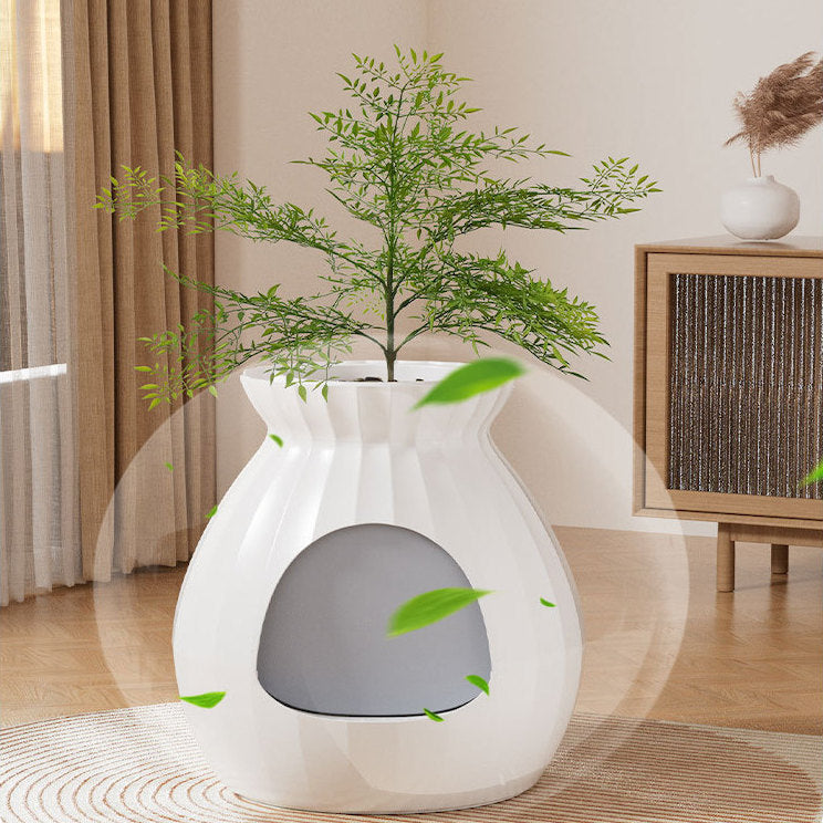 Omo Omo™ Plant Cat Litter Box with Smart Odor Removal System