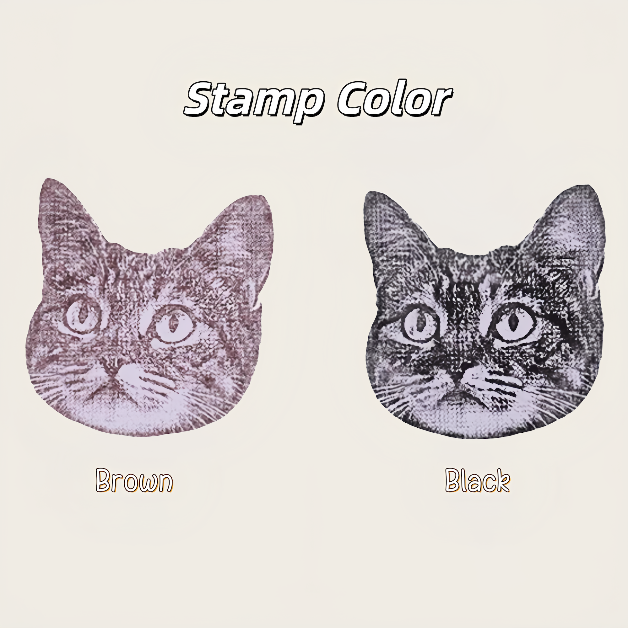 Omo Omo™ Custom Pet Portrait Stamp