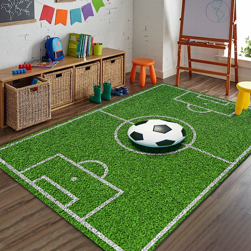 Omo Omo™ Sports Series Anti-Slip Scratch-Resistant Home Decor Rug