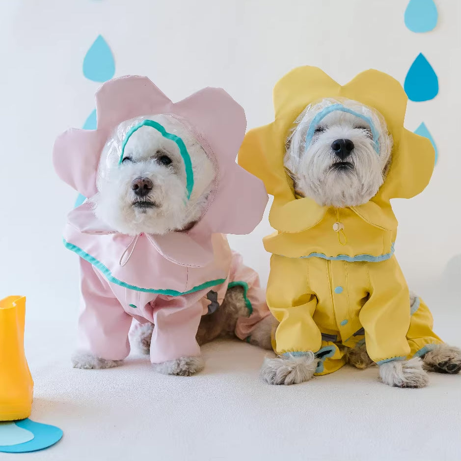 Omo Omo™ Flower Cape Dog Raincoat