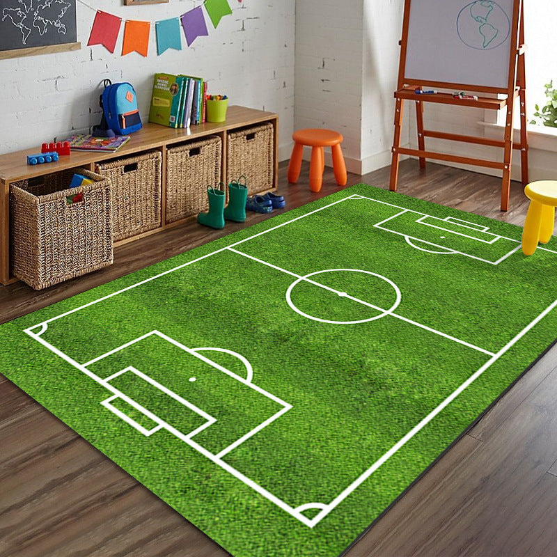 Omo Omo™ Sports Series Anti-Slip Scratch-Resistant Home Decor Rug