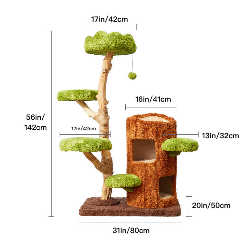 Omo Omo™ Wooden Cat Tree