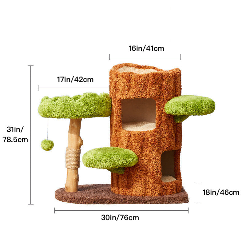 Omo Omo™ Wooden Cat Tree