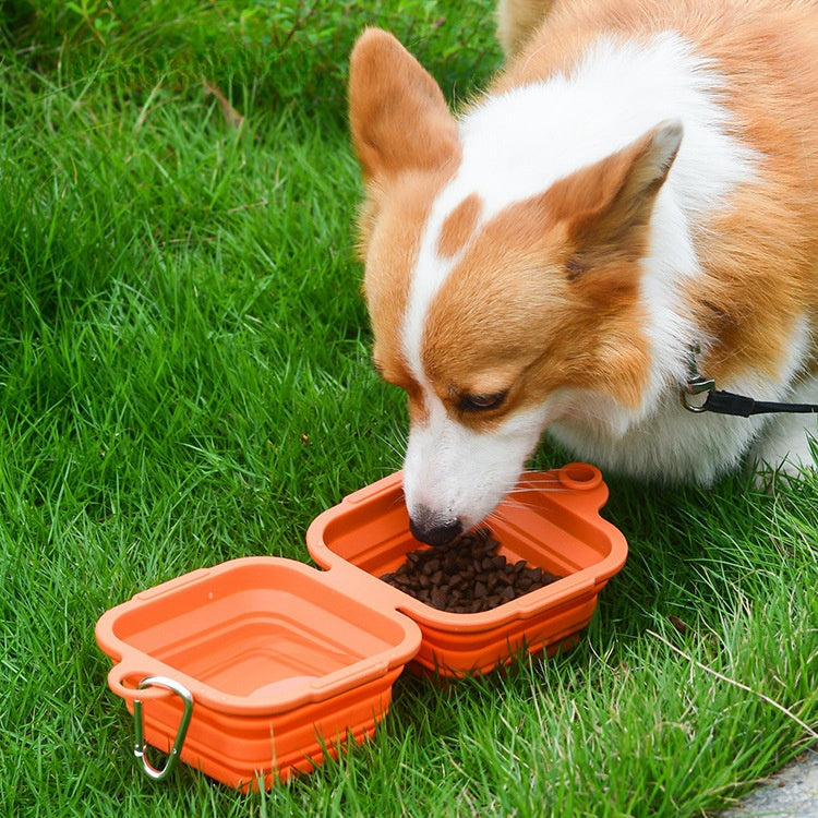 Omo Omo™ Double Collapsible Dog Bowl