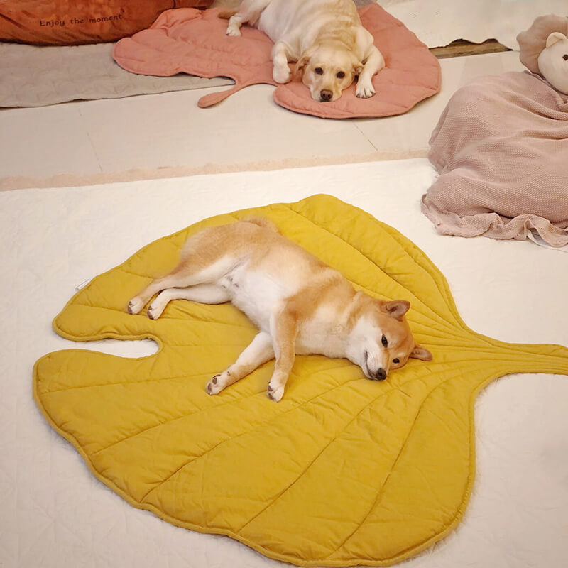 Omo Omo™ Leaf Shaped Cotton Blankets