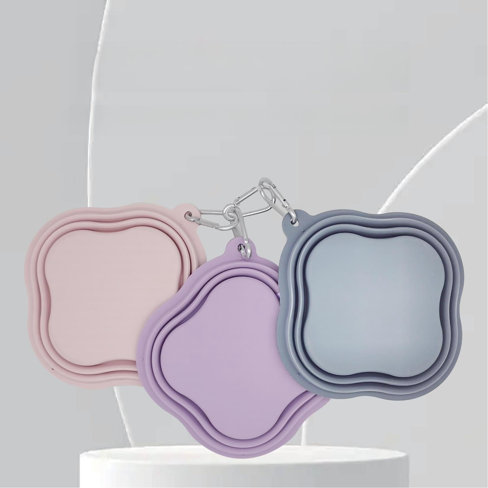 Omo Omo™ 2pcs Collapsible Silicone Dog Bowl