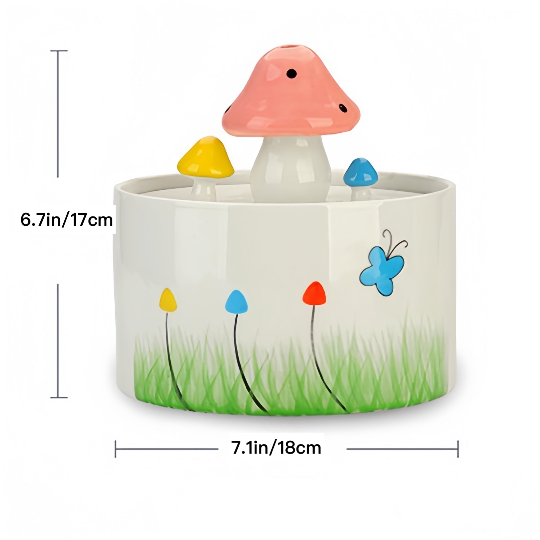 Omo Omo™ Garden Mushroom Water Fountain