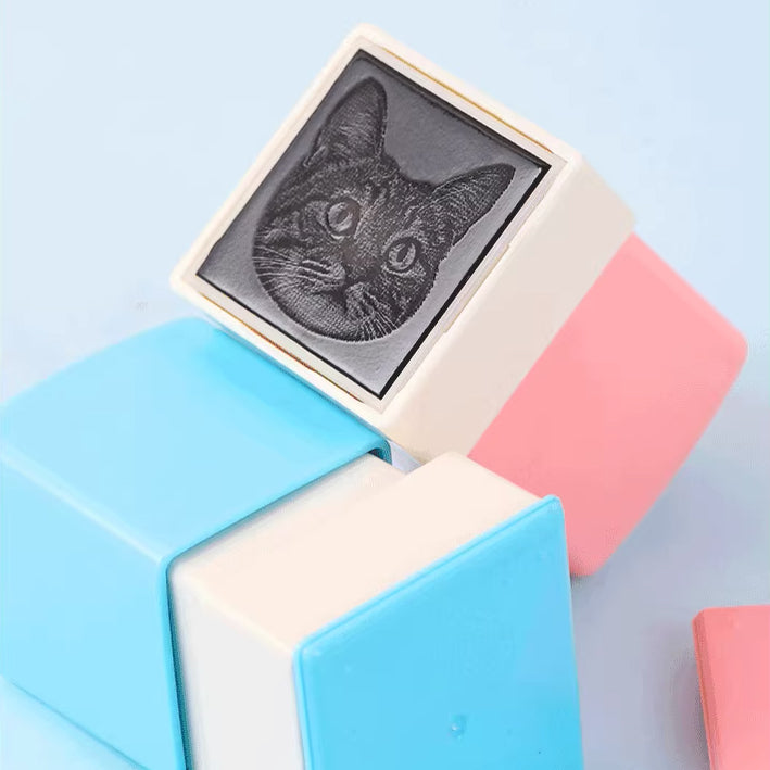 Omo Omo™ Custom Pet Portrait Stamp