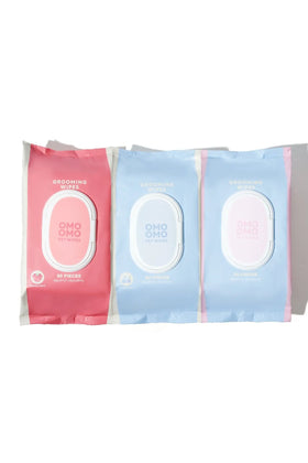 Omo Omo™ Hypoallergenic Grooming Wipes - Sensitive Skin Approved